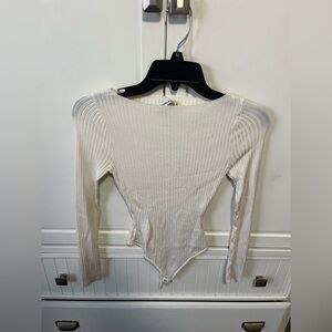 Abercrombie Ribbed Bodysuit XS